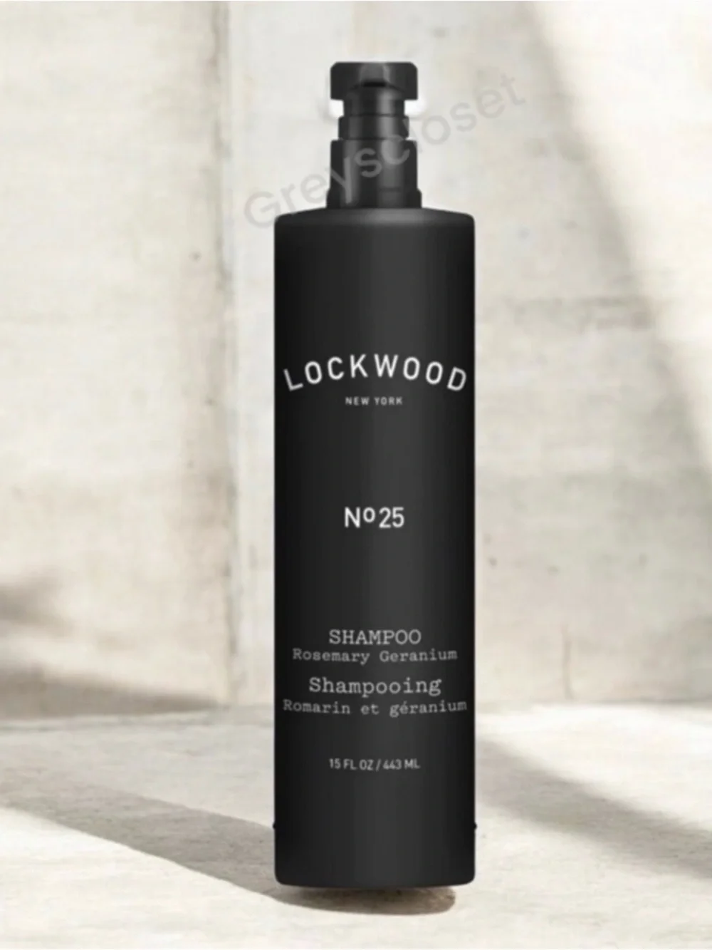 SHAMPOO by LOCKWOOD NEW YORK No.25 ROSEMARY🌿 GERANIUM - 15 fl.oz